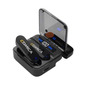 מיקרופון אלחוטי COMICA עם תיק טעינה